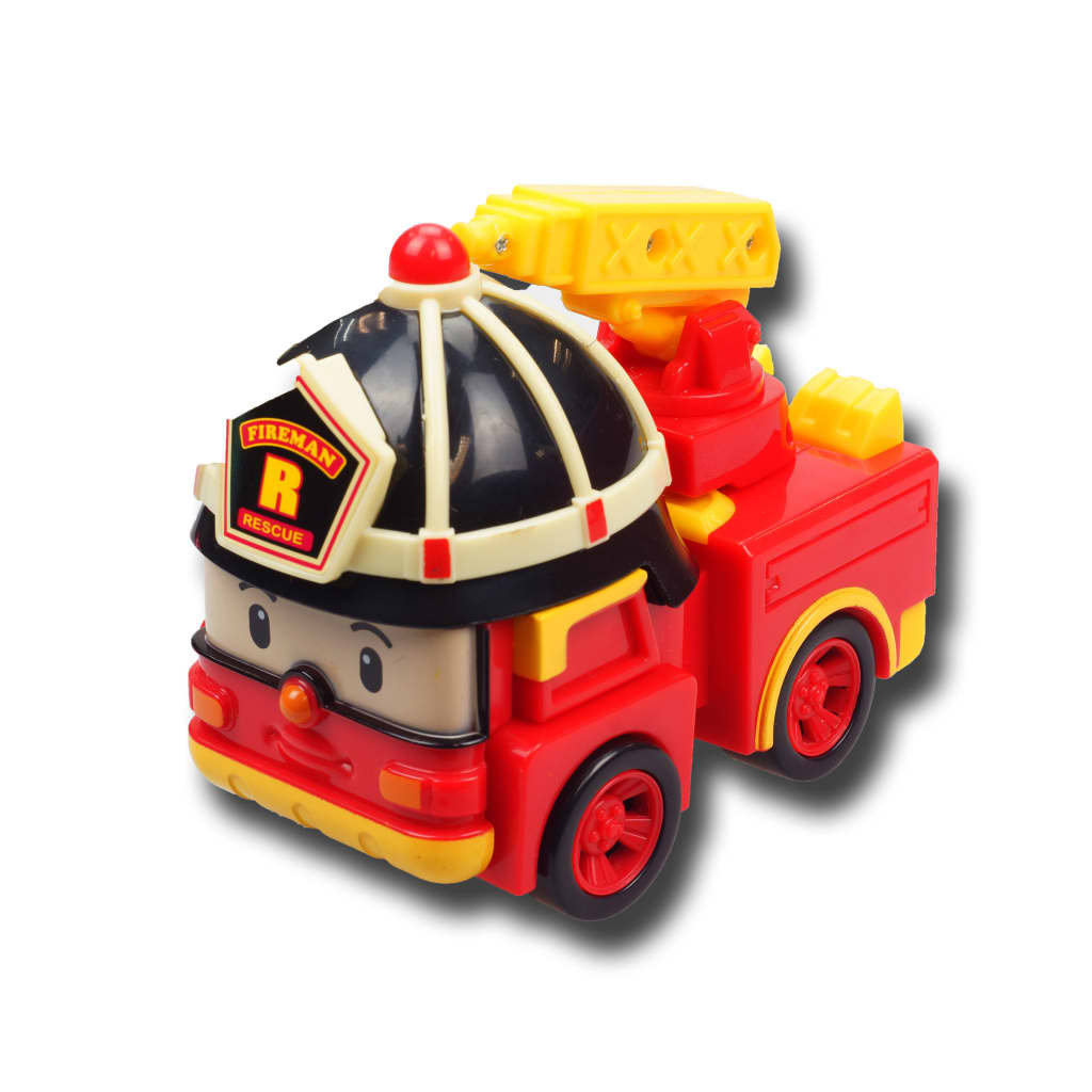 Silverlit Transformerend speelgoed Robocar Poli Roy rood SL83170