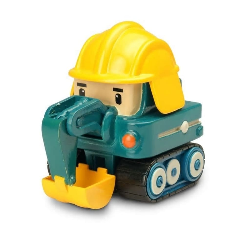 Silverlit Robocar Poli - diecast Poke 7 cm groen/geel