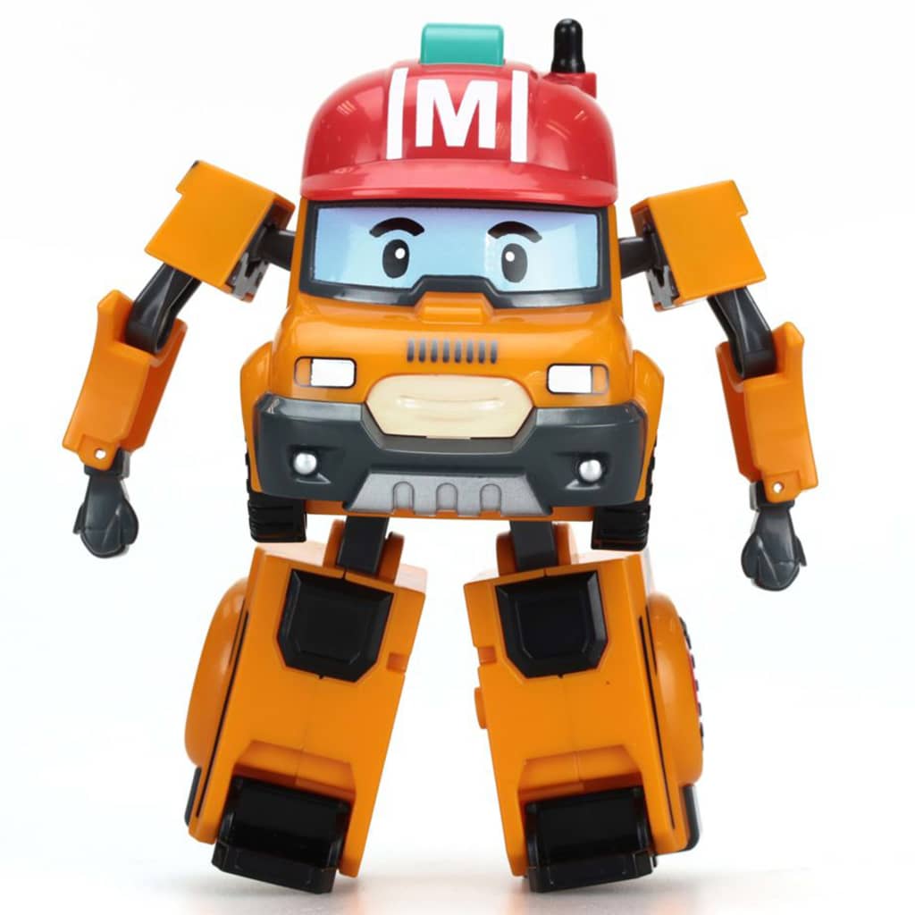 Silverlit Transformerend speelgoed Robocar Poli Mark oranje en rood