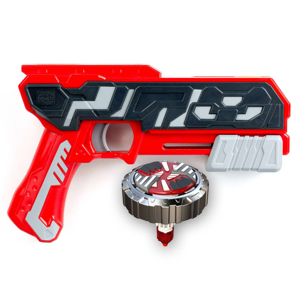 Afbeelding Silverlit Spinner Mad single shot blaster Firestorm rood door Vidaxl.nl