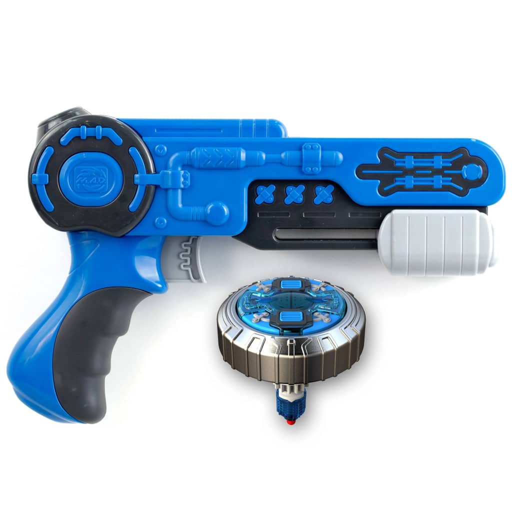 Silverlit Spinner Mad single shot blaster Mega Wave blauw