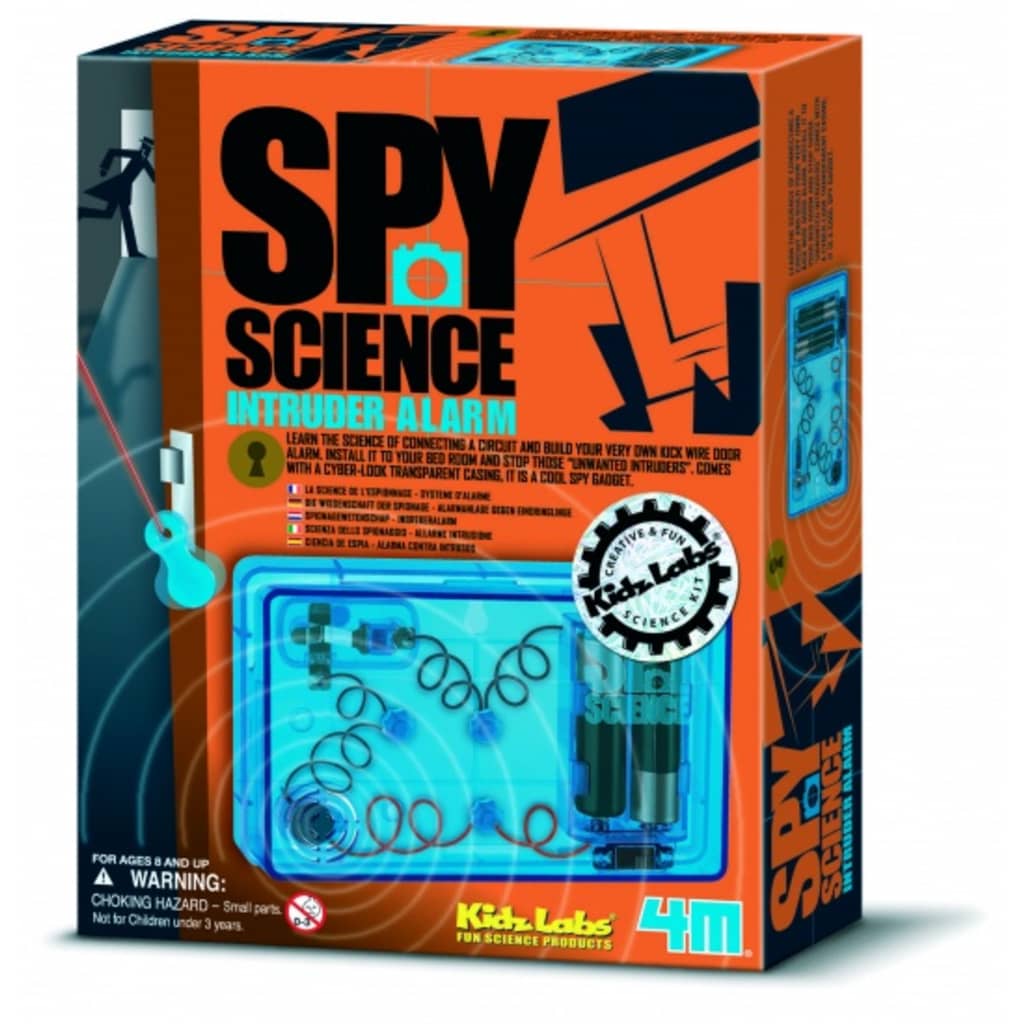 Afbeelding 4M Kidzlabs: Spy Science/Alarm door Vidaxl.nl