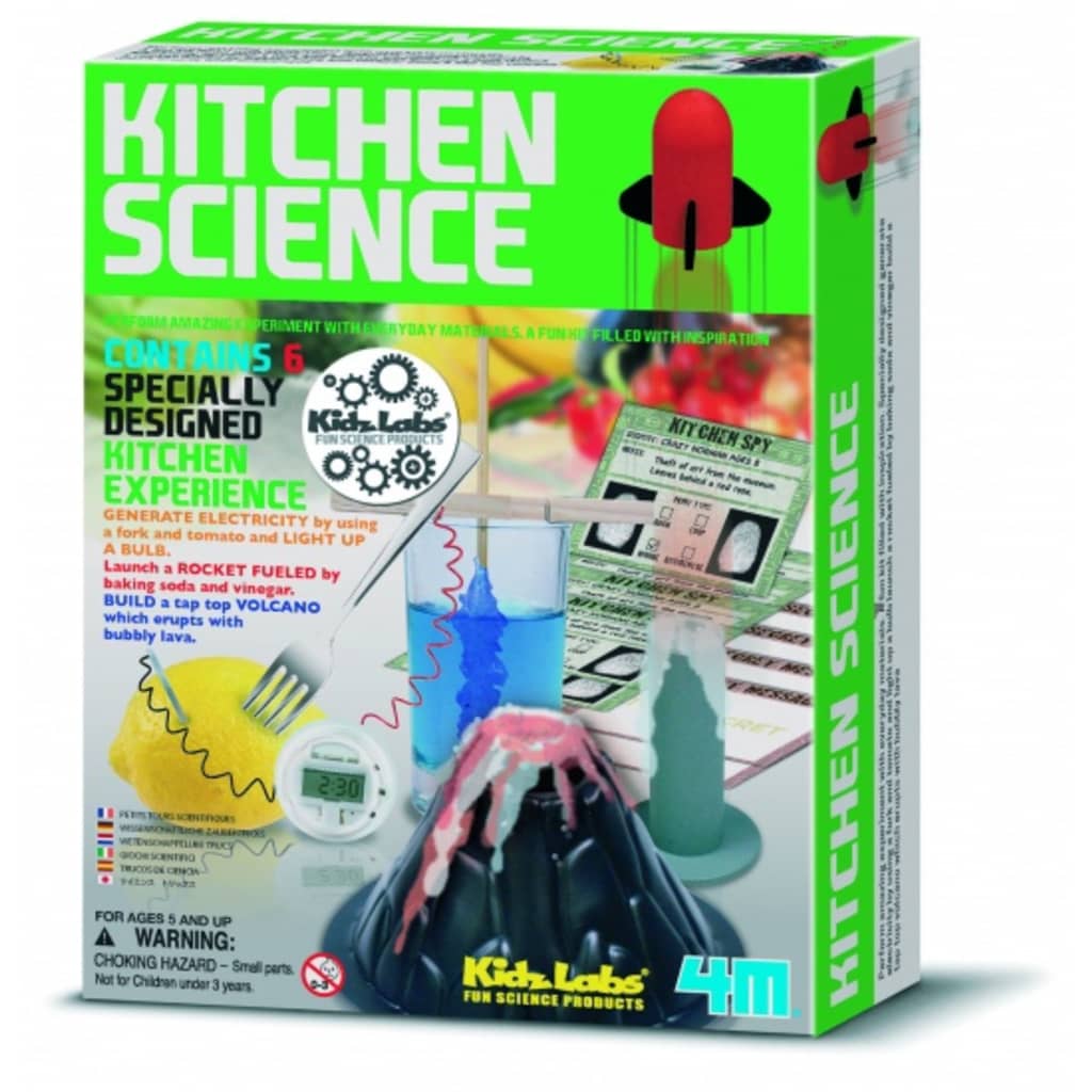 Afbeelding 4M Kidzlabs SCIENCE Kitchen Science door Vidaxl.nl