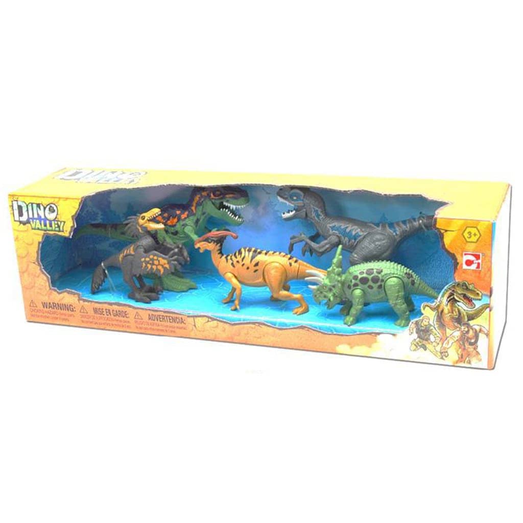 Afbeelding Blue Lagoon Dino Valley Dinosaurus Set 5 Stuks door Vidaxl.nl