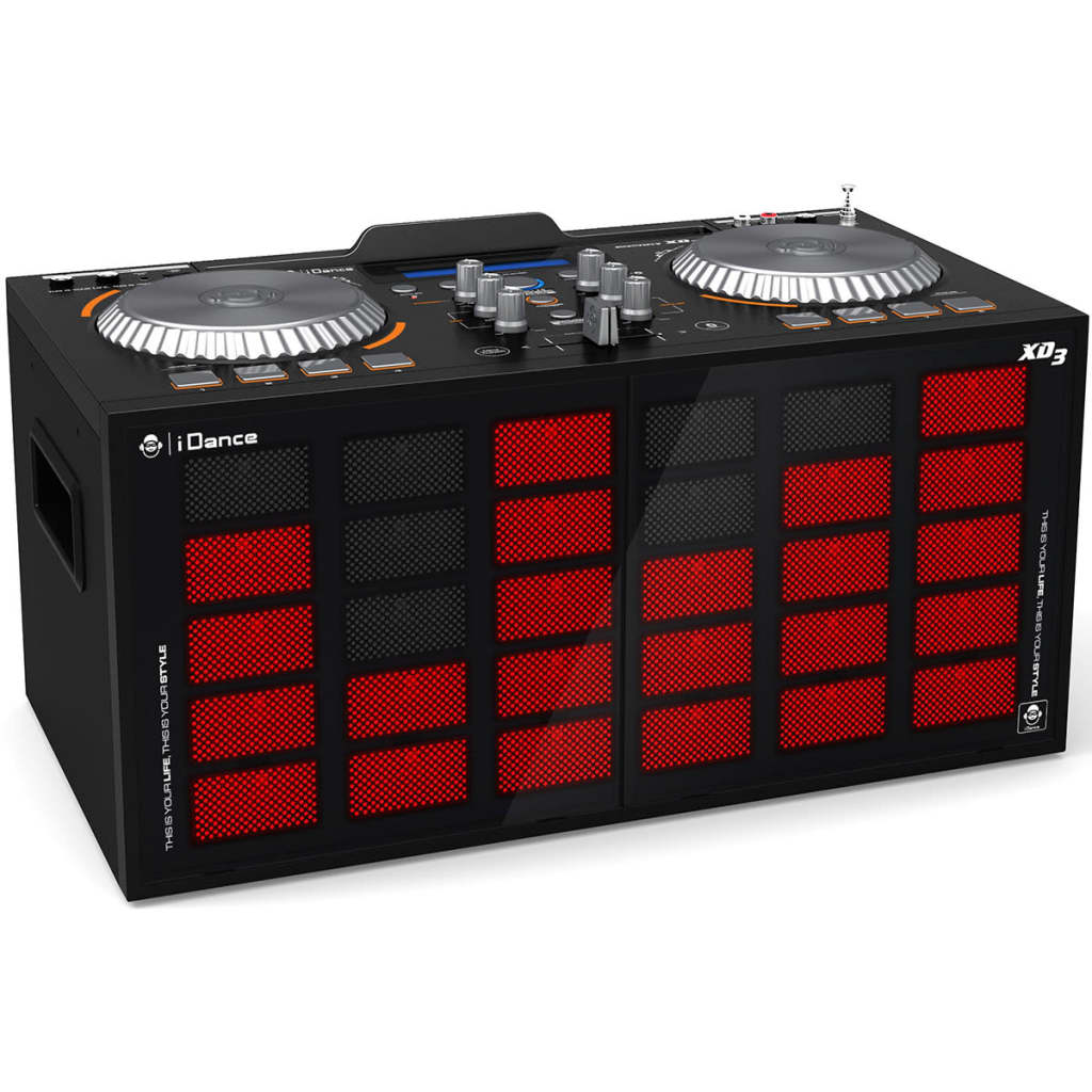 

iDance Partyspeaker voor thuis alles-in-1 XD3 zwart IDAN352001