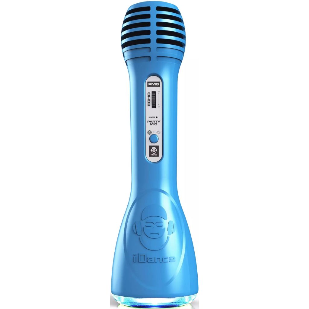 iDance Party Microfoon PM06 blauw