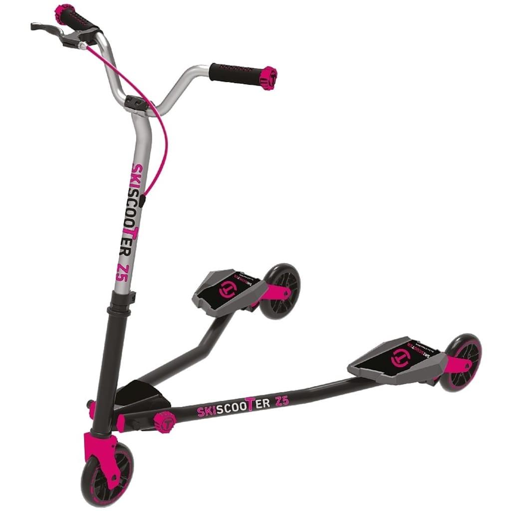 SmarTrike Skiscooter Z5 Junior Zwart/Roze