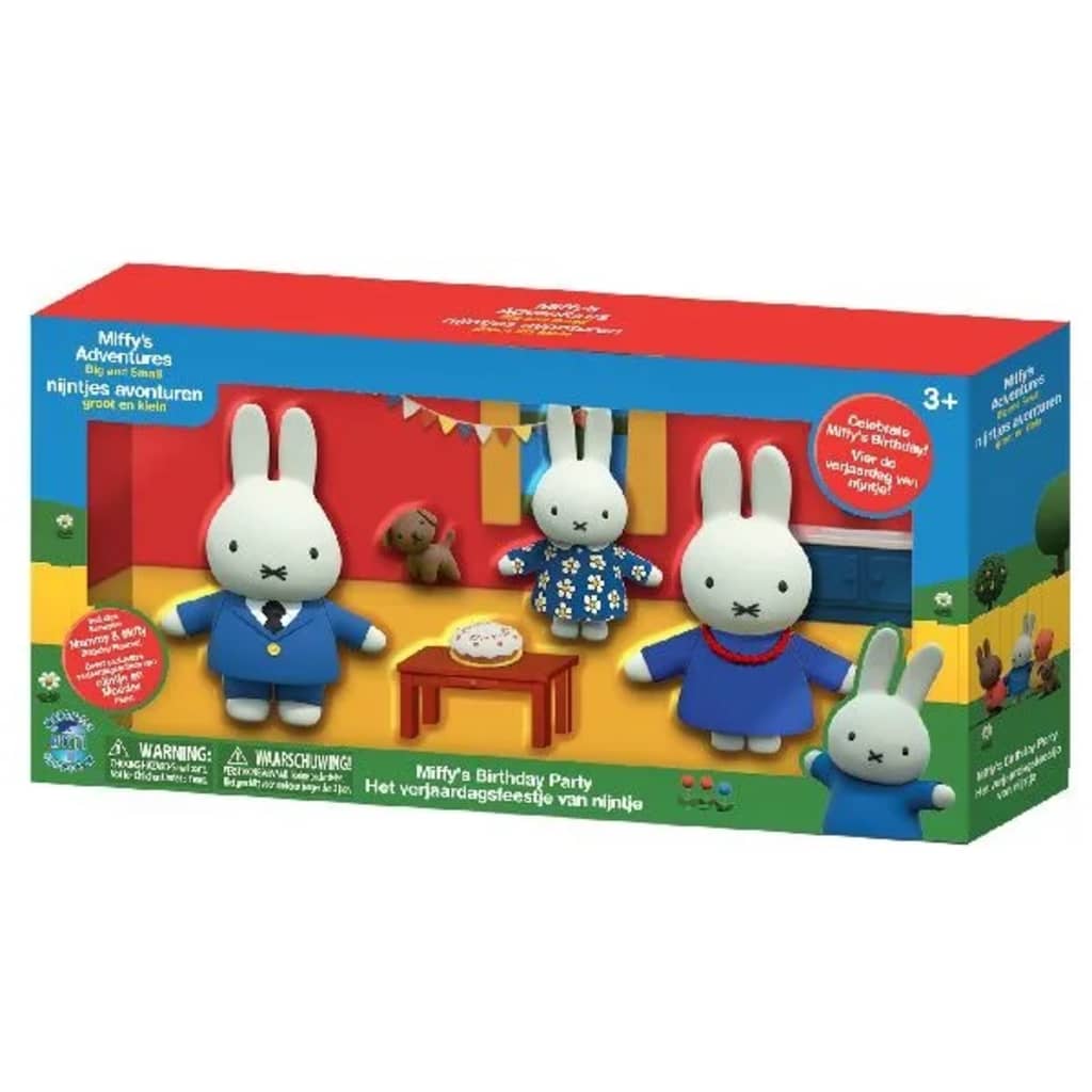 Nijntje Verjaardag Speelset (4-pack) Excl. Figs & Accessories