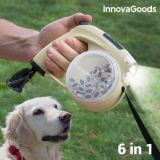 Utdragbart hundkoppel 6 i 1 InnovaGoods