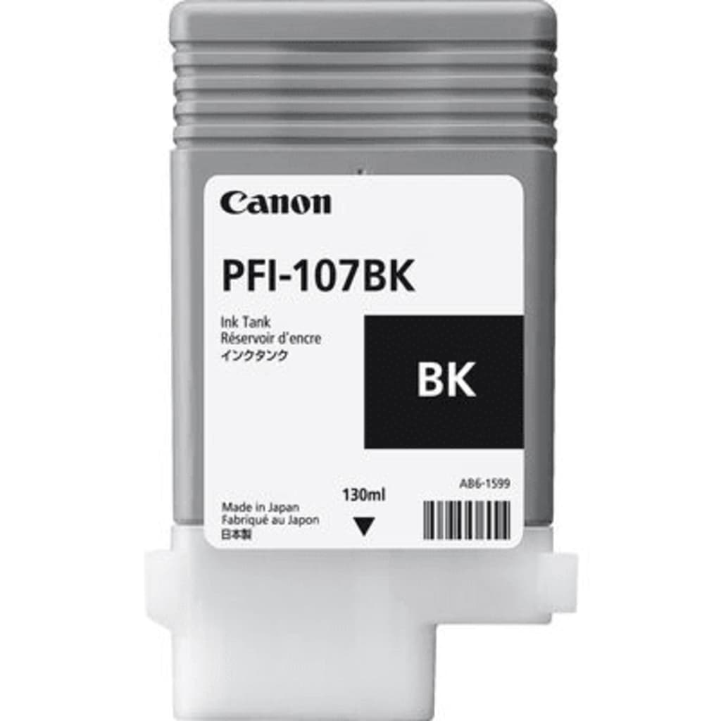 Afbeelding Canon PFI-107BK Inktcartridge Zwart door Vidaxl.nl