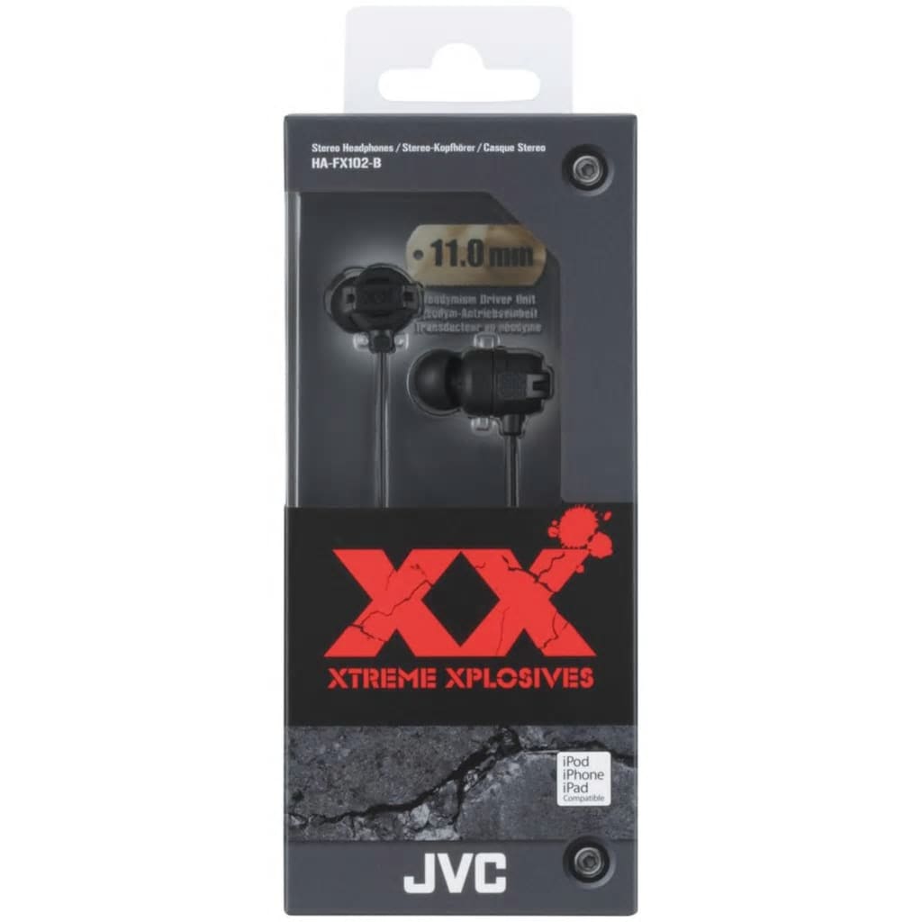 JVC In-ear Ha-fx102 Zwrt