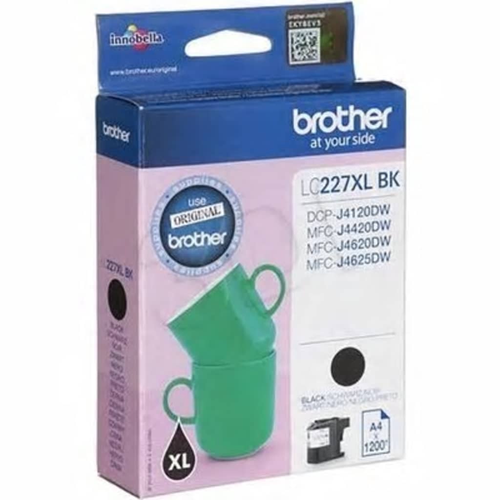 Brother LC-227XLBK zwart Cartridge