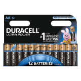 Duracell Alkaliska batterier AA Ultra Power 12 st