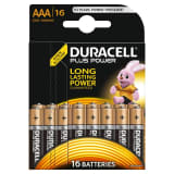 Duracell Alkaliska batterier AAA Plus Power 16 st