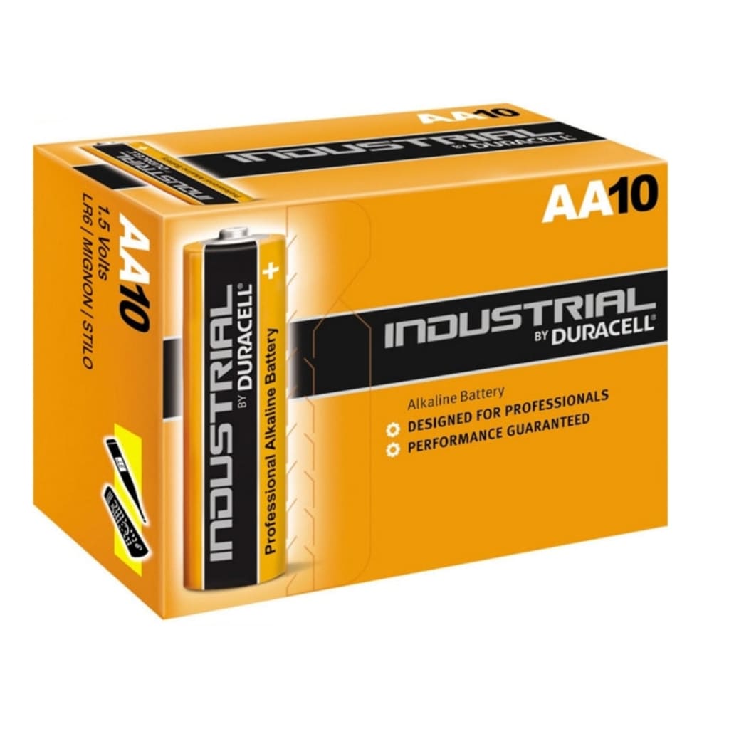 Duracell Industrial Alkaline AA/LR6 (10 stuks)