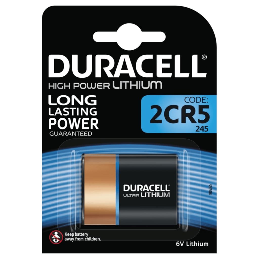 Duracell Lithium DL245/2CR5 6V blister 1