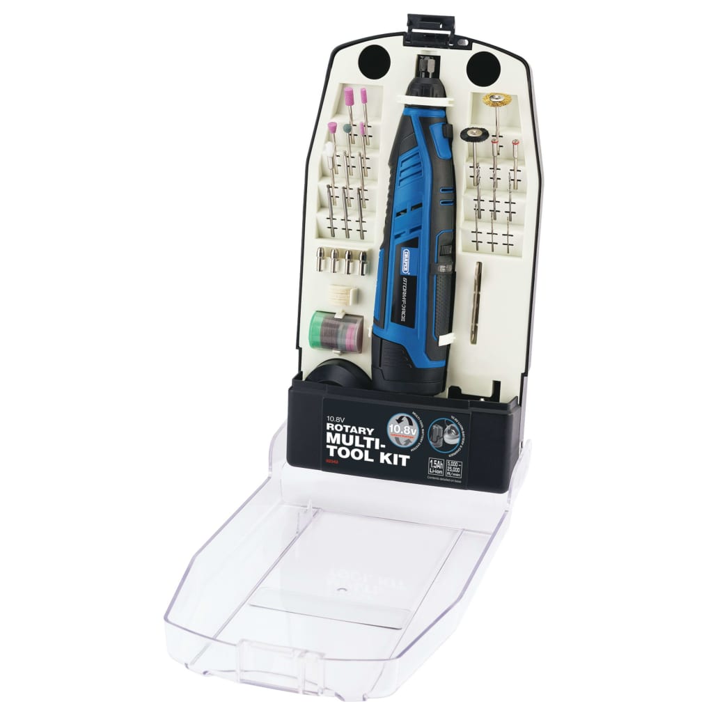 

Draper Tools 50-delige Multitoolset met 1,5 Ah accu Storm Force 10,8 V