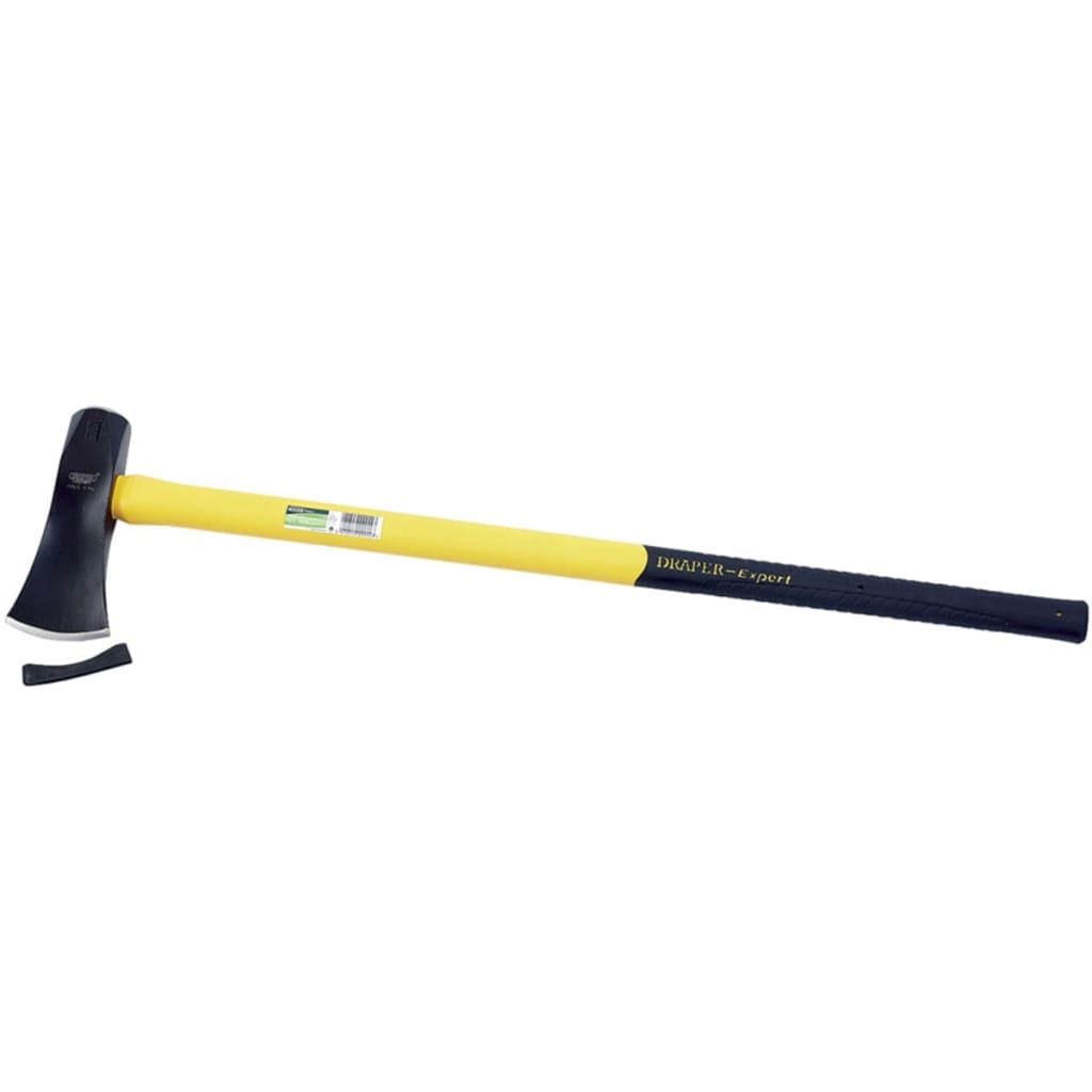 VidaXL - Draper Tools Kloofbijl expert zwart en geel 9944