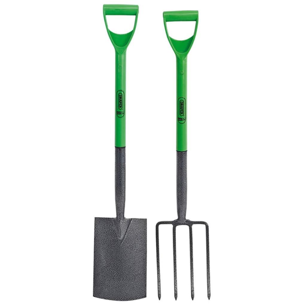 Afbeelding Draper Tools Tuinvork en spade set 28x18 cm koolstofstaal 16566 door Vidaxl.nl