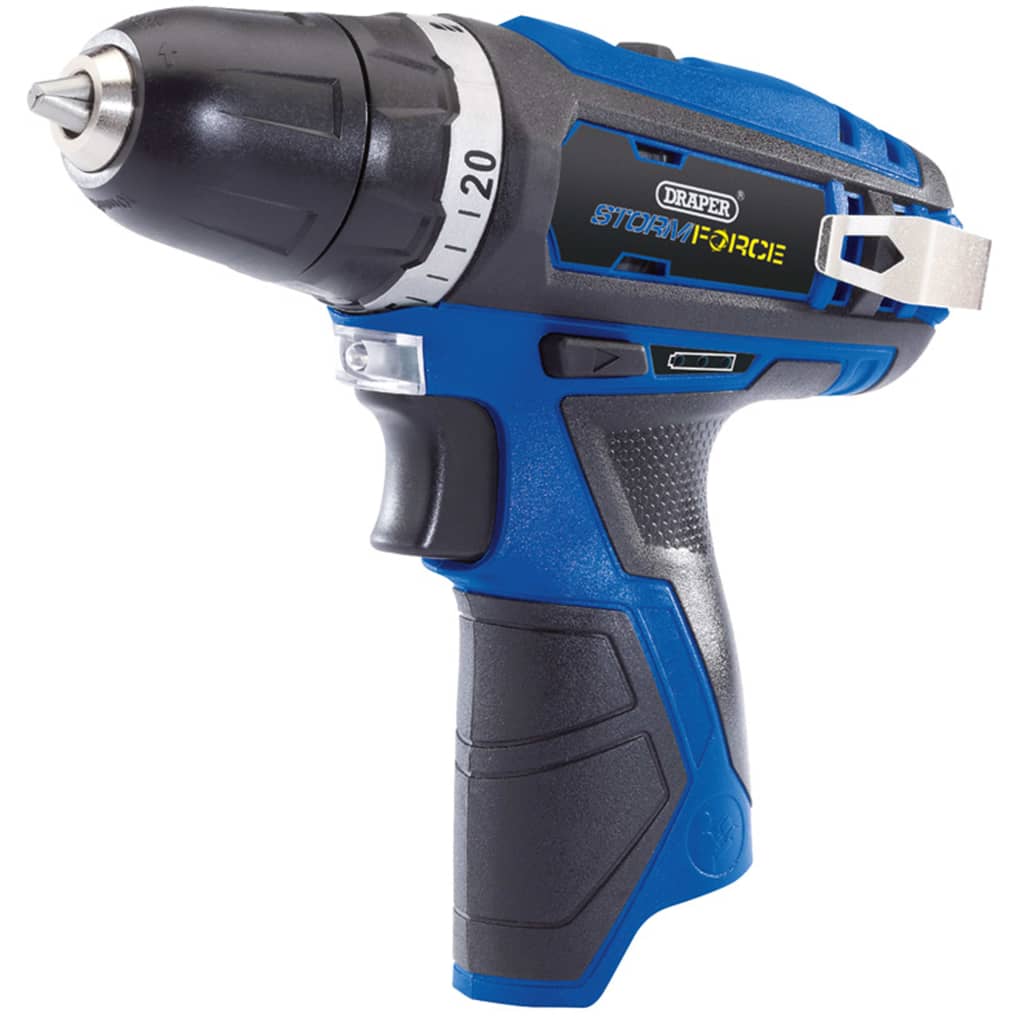 Draper 17125 Storm Force 10.8V Power Interchange Cordless Rotary Drill (Body Only)