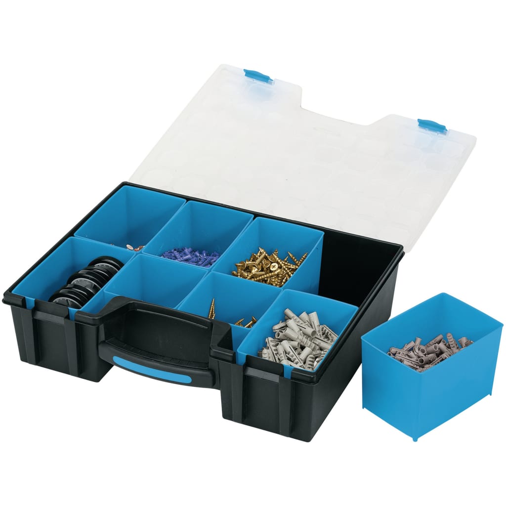 

Draper Tools 8-delige Organizer met vakken 41,5x33x11 cm zwart
