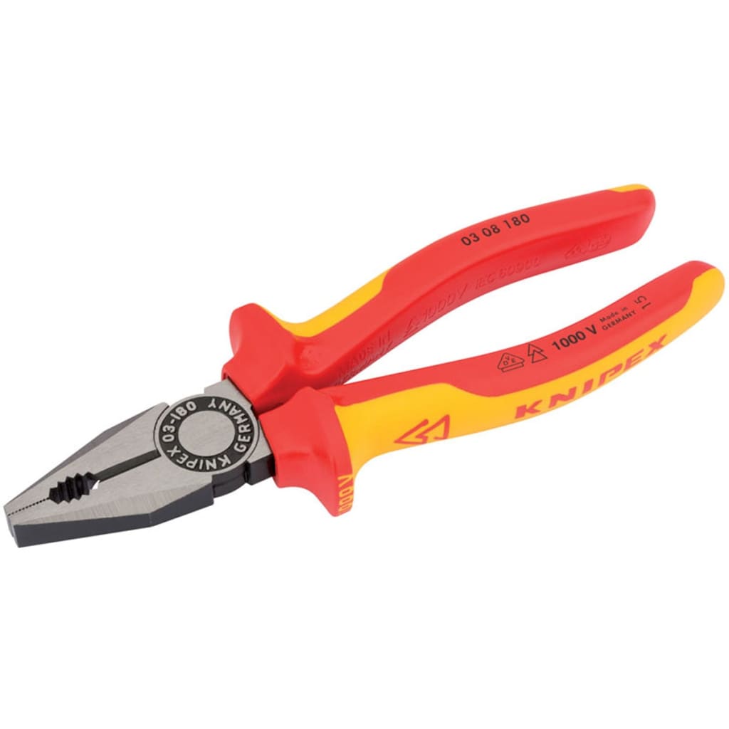 

KNIPEX VDE Geïsoleerde combinatietang 180 mm 31918