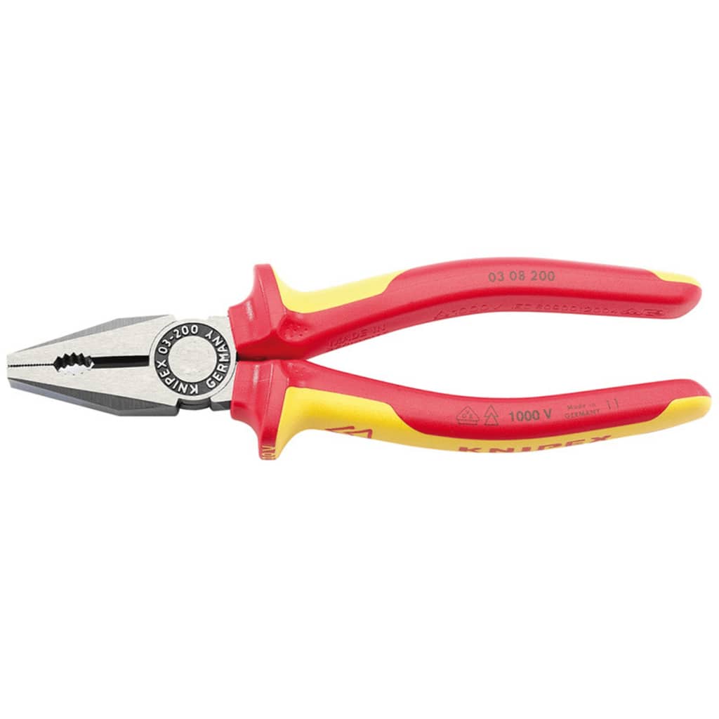 

KNIPEX VDE Geïsoleerde combinatietang 200 mm 31920