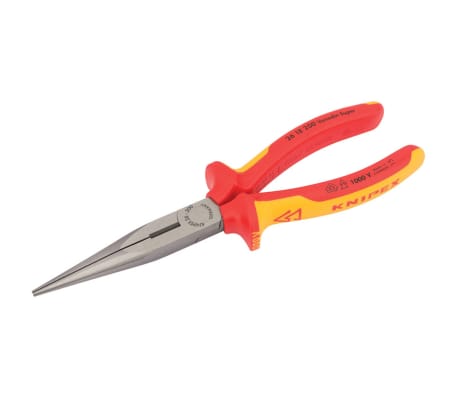 Knipex Zangenset, Kunststoff-Spitzzange VDE 220 Mm