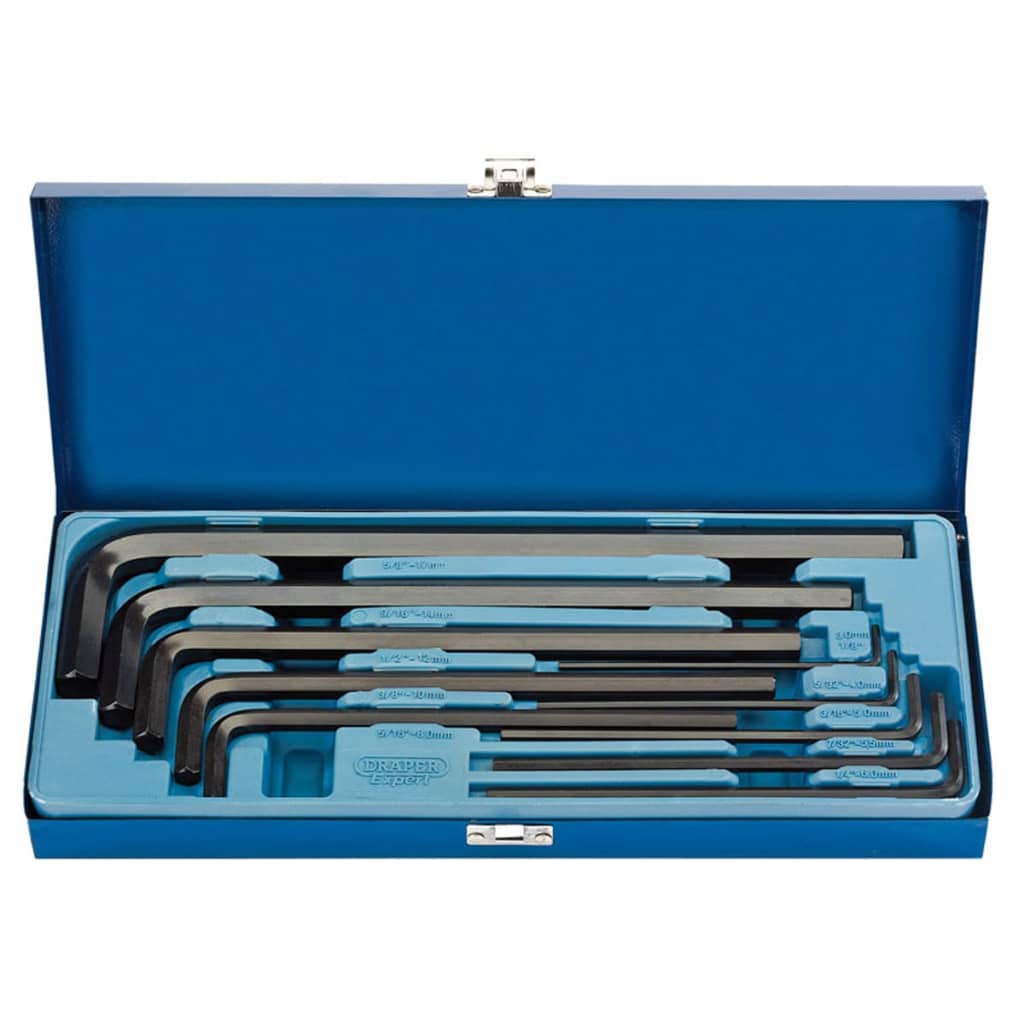 

Draper Tools Metrische inbussleutel set 10-dlg staal 33895