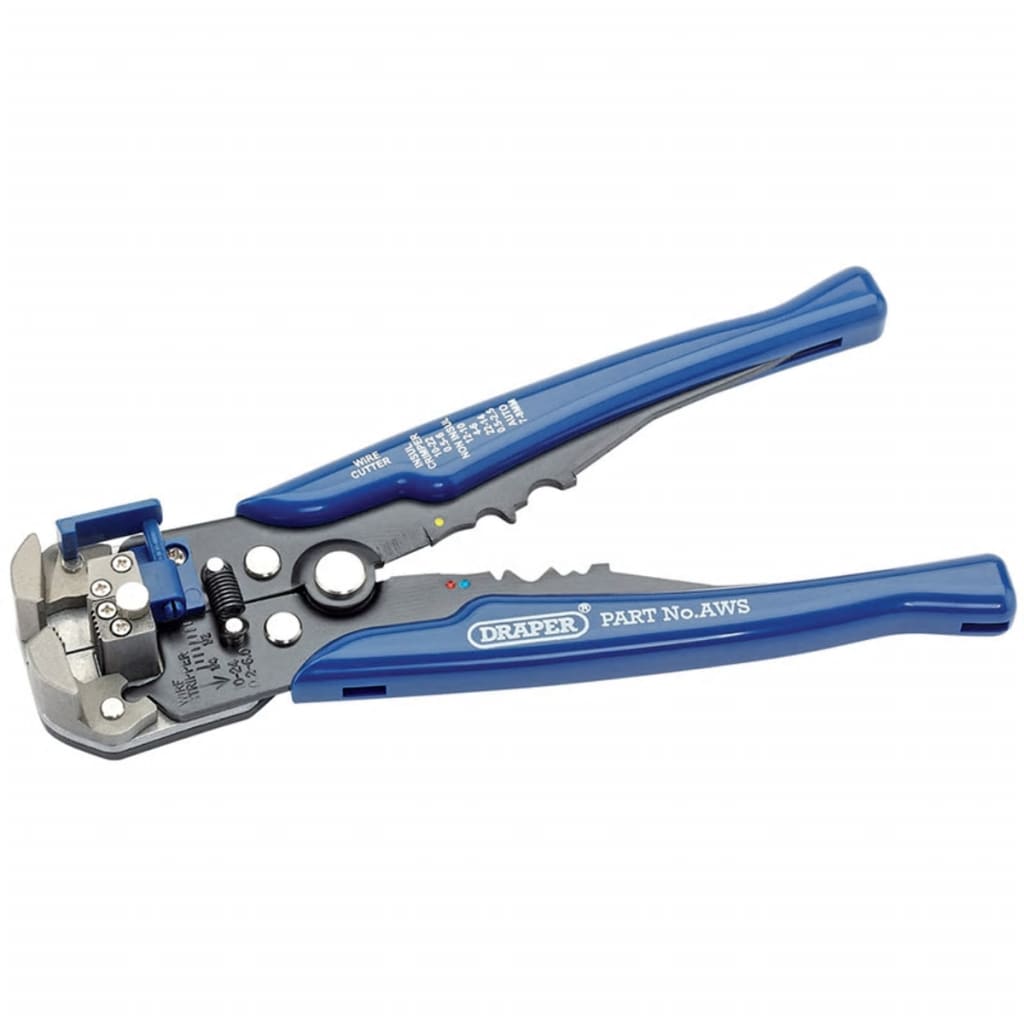 Draper Tools Automatische draadstripper/krimptang blauw 35385 online kopen