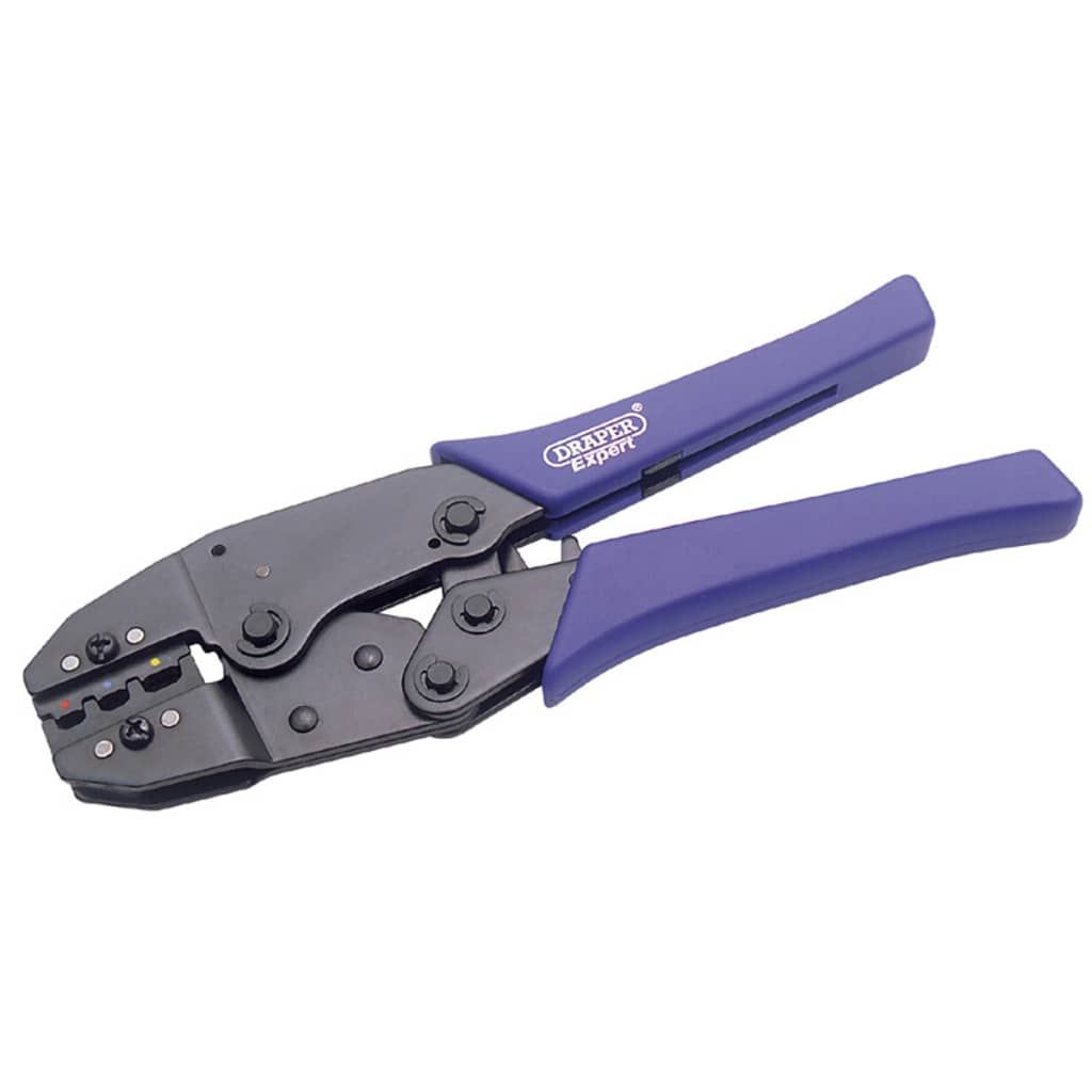 VidaXL - Draper Tools Expert Ratel krimptang blauw 35574