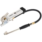 Draper Tools Luftpumpe mit Doppel-Steckverbindungen Silber 36632