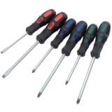 Draper Tools Expert Jeu de tournevis 6 pièces Pound Thru Acier 40005