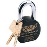 Draper Tools Expert Hangslot met 2 sleutels RVS 63 mm 64206