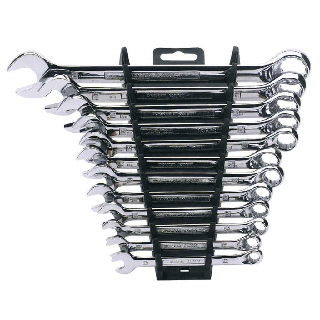 

Draper Tools Metrische combinatiesleutel set 12-dlg zilver 64605