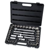 Draper Tools Jeu de douilles d'entraînement combiné 42 pcs 1/2" 68959