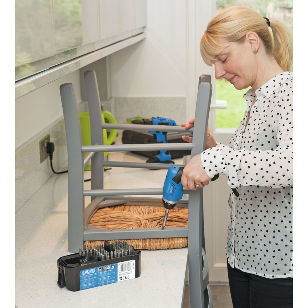 

Draper Tools Accuschroevendraaierset met Li-ion-accu Storm Force 3,6 V