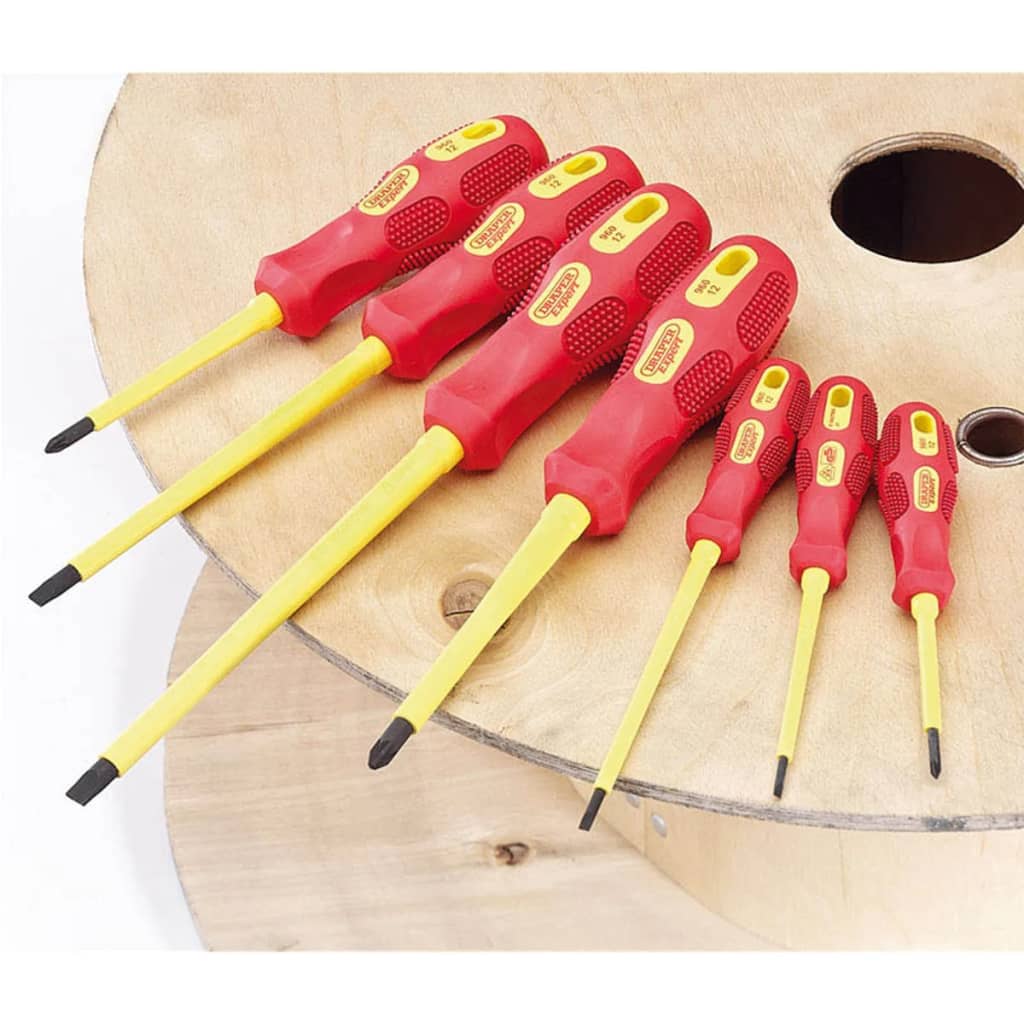 Draper Tools Geïsoleerde schroevendraaier set VDE 7-delig 88608