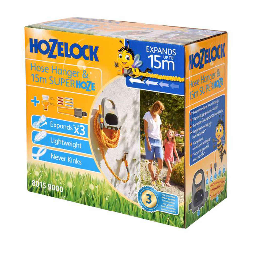 Expandable Hose Superhoze 15 M With Hose Hanger Hozelock 15 width=274