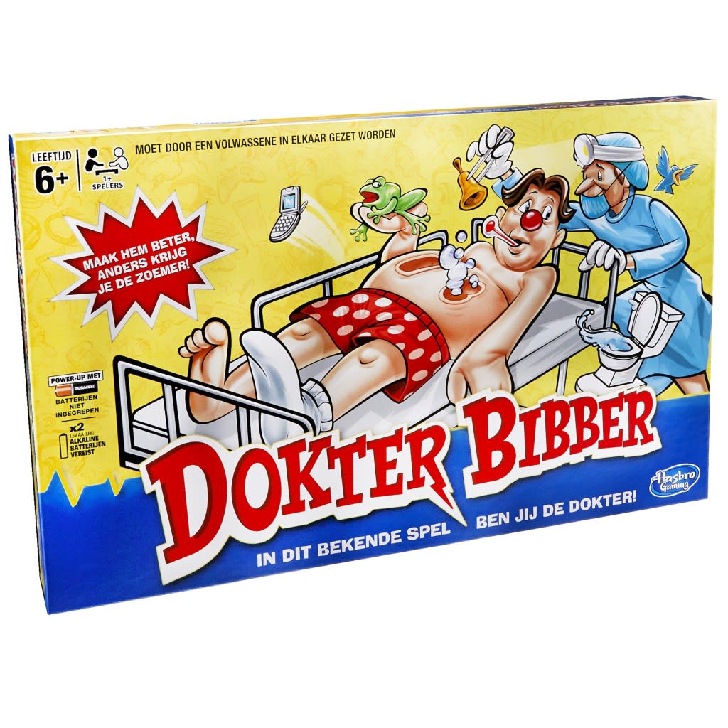 Afbeelding Hasbro Spel Dokter Bibber door Vidaxl.nl