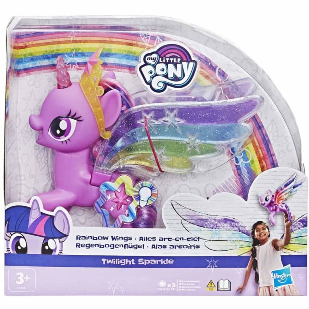 Afbeelding My Little Pony Regenboog Vleugels Twilight Sparkle door Vidaxl.nl