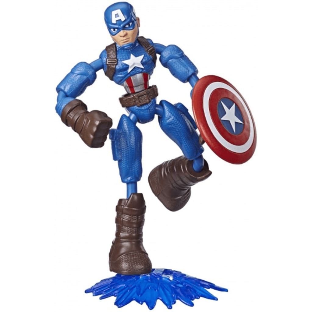 Marvel Avengers Bend en Flex 15 cm Captain America