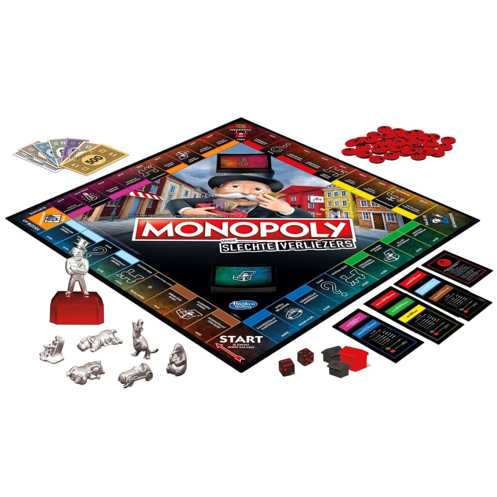 Spel Monopoly Slechte Verliezers (6109972)