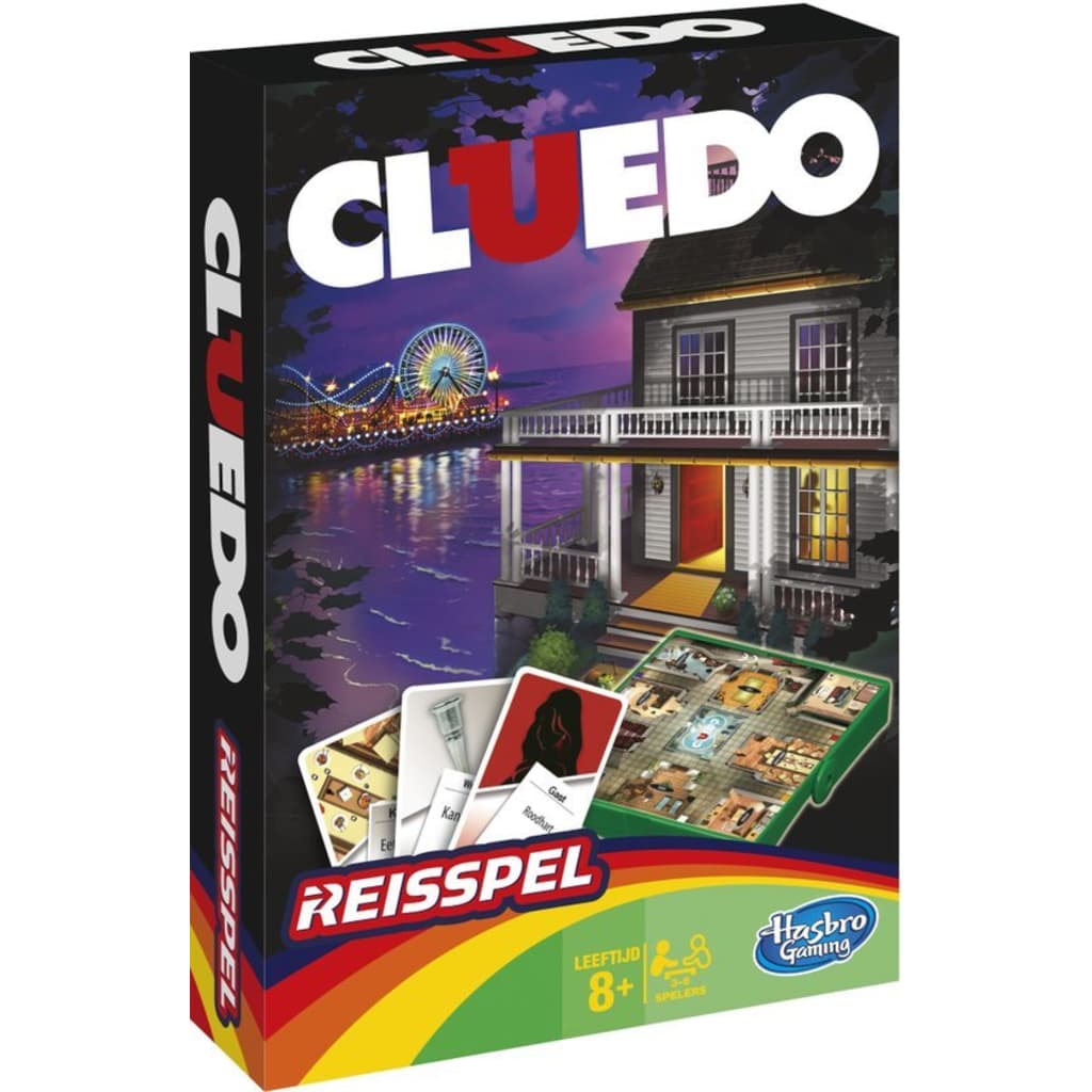 Afbeelding Hasbro reisspel Cluedo door Vidaxl.nl