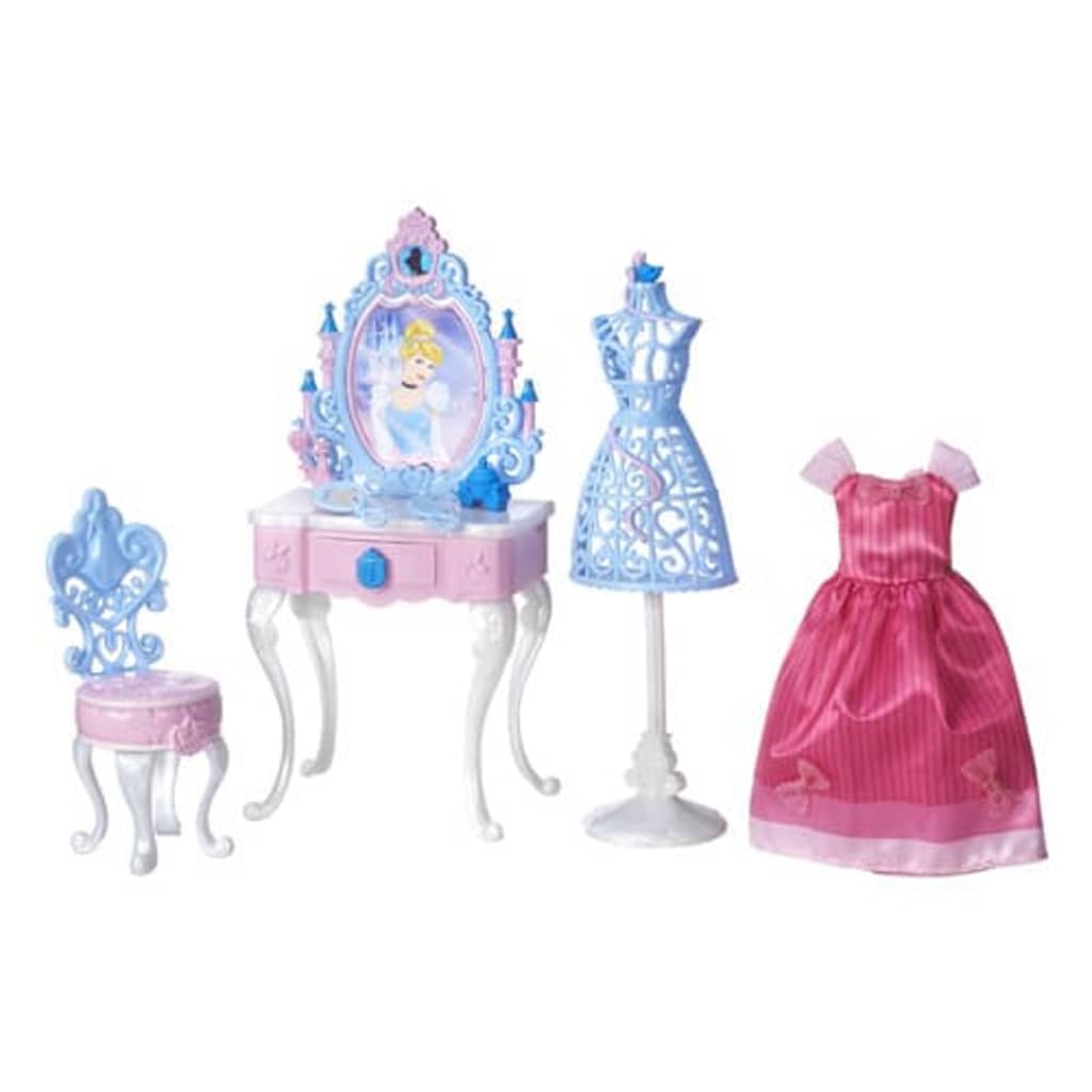 Disney Princess Belle en het Beest + Assepoester Speelset Assorti