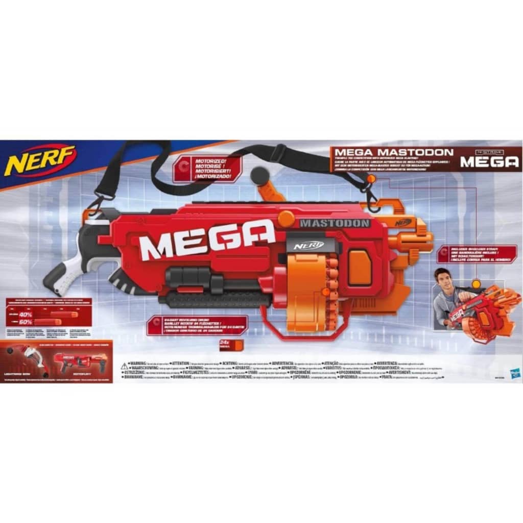 Afbeelding Nerf Mega Mastodon door Vidaxl.nl