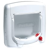 PetSafe Manual 4-Way Cat Flap Deluxe 300 White 5002