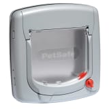 PetSafe Manual 4-Way Cat Flap Deluxe 340 Grey 5004