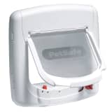 PetSafe Magnetic 4-Way Cat Flap Deluxe 400 White 5005