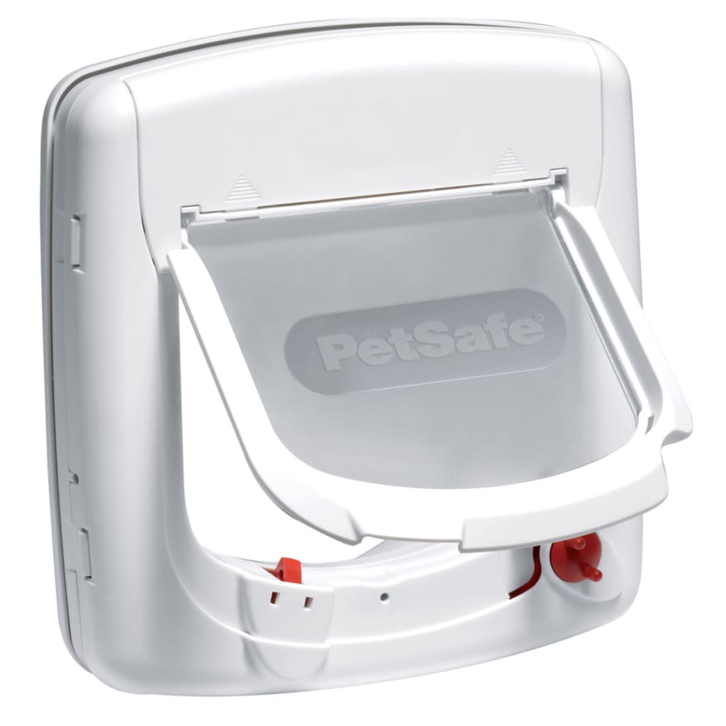 Afbeelding Staywell 500 Infra-red Deluxe 4 Way Locking Kattenluik Wit door Vidaxl.nl